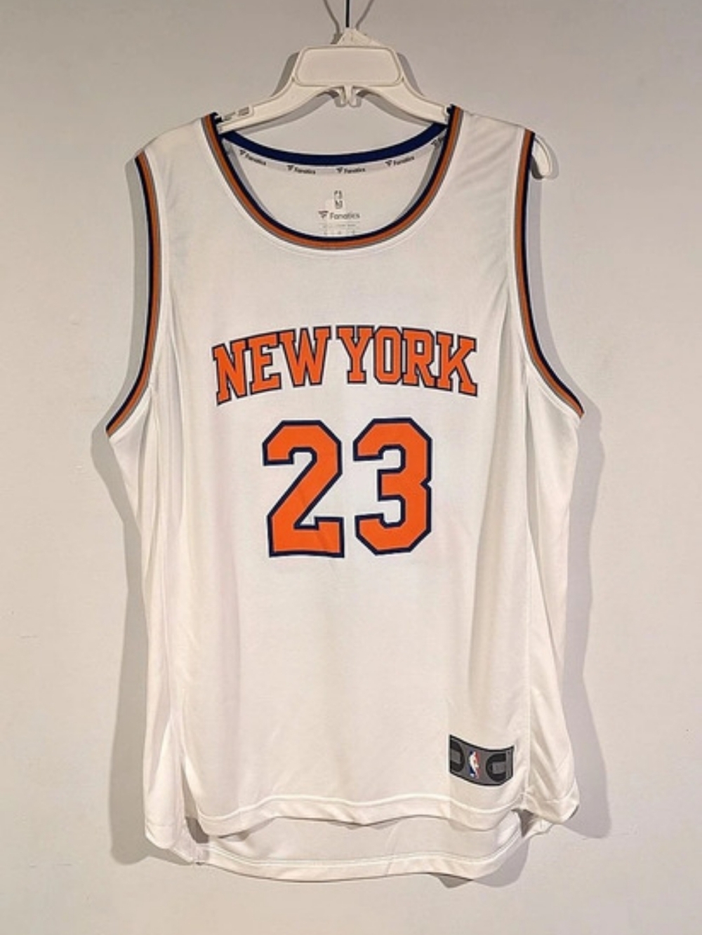 New York Knicks Trey Burke Fast Break Jersey (Men's Large)